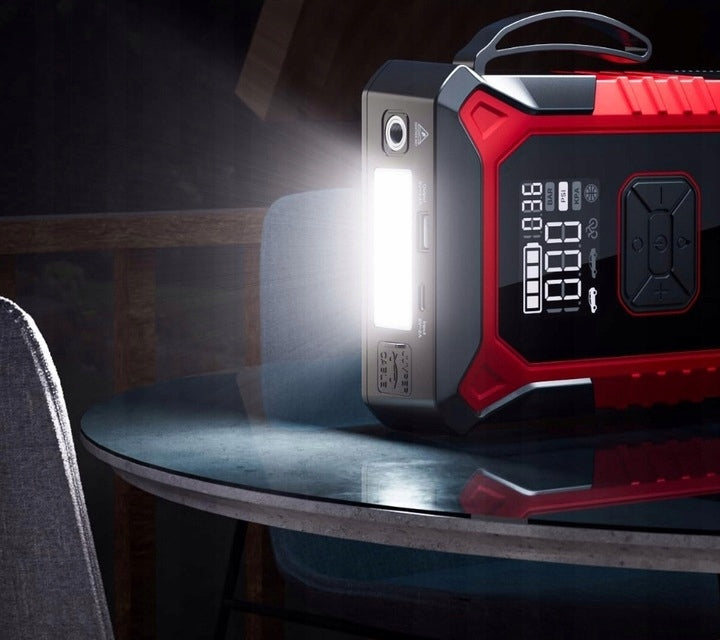 GOOLOO 3000A Powerbank z Kompresorem 150PSI dla 12V Pojazdów