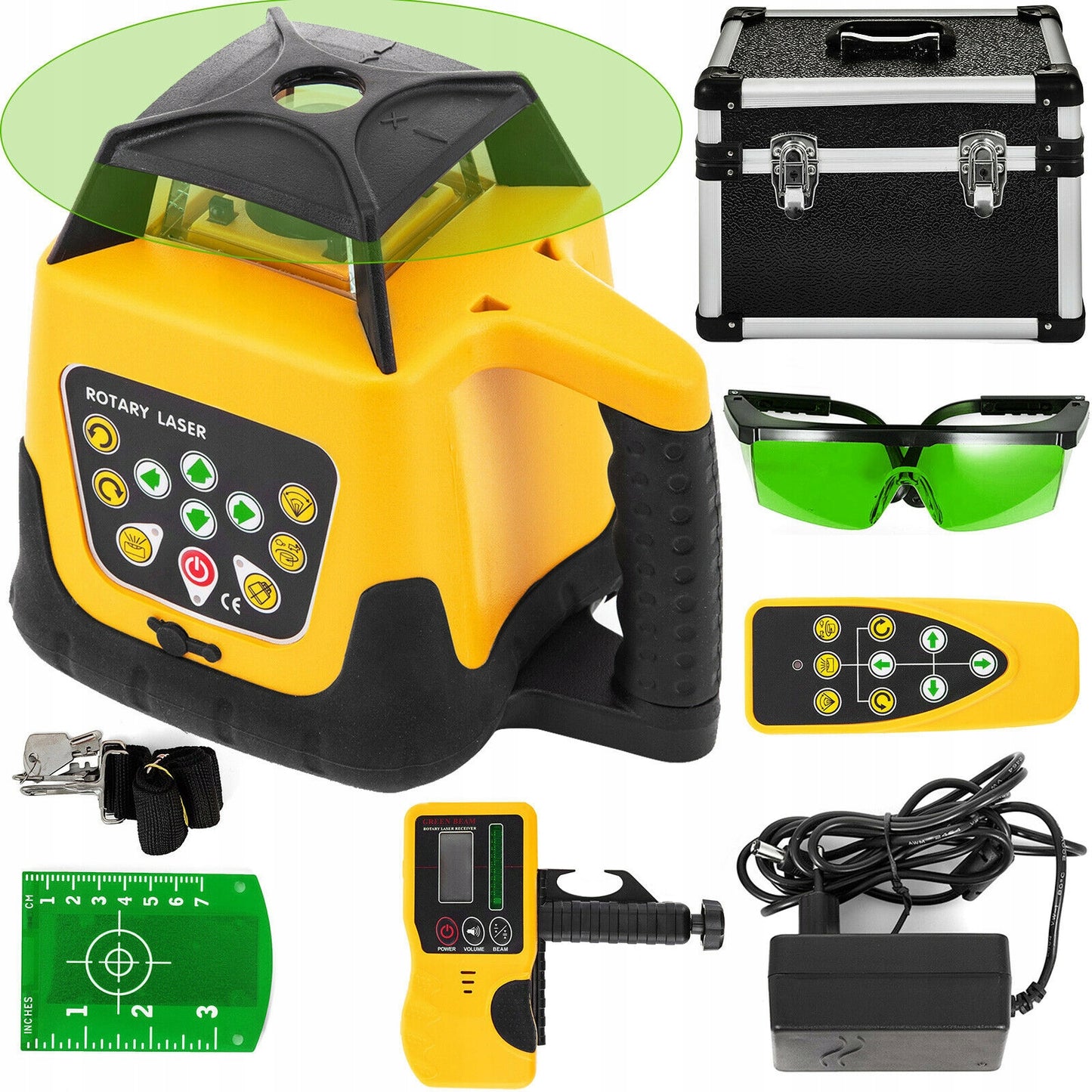 VEVOR Laser Krzyżowy 500 m 360°Obrotowy