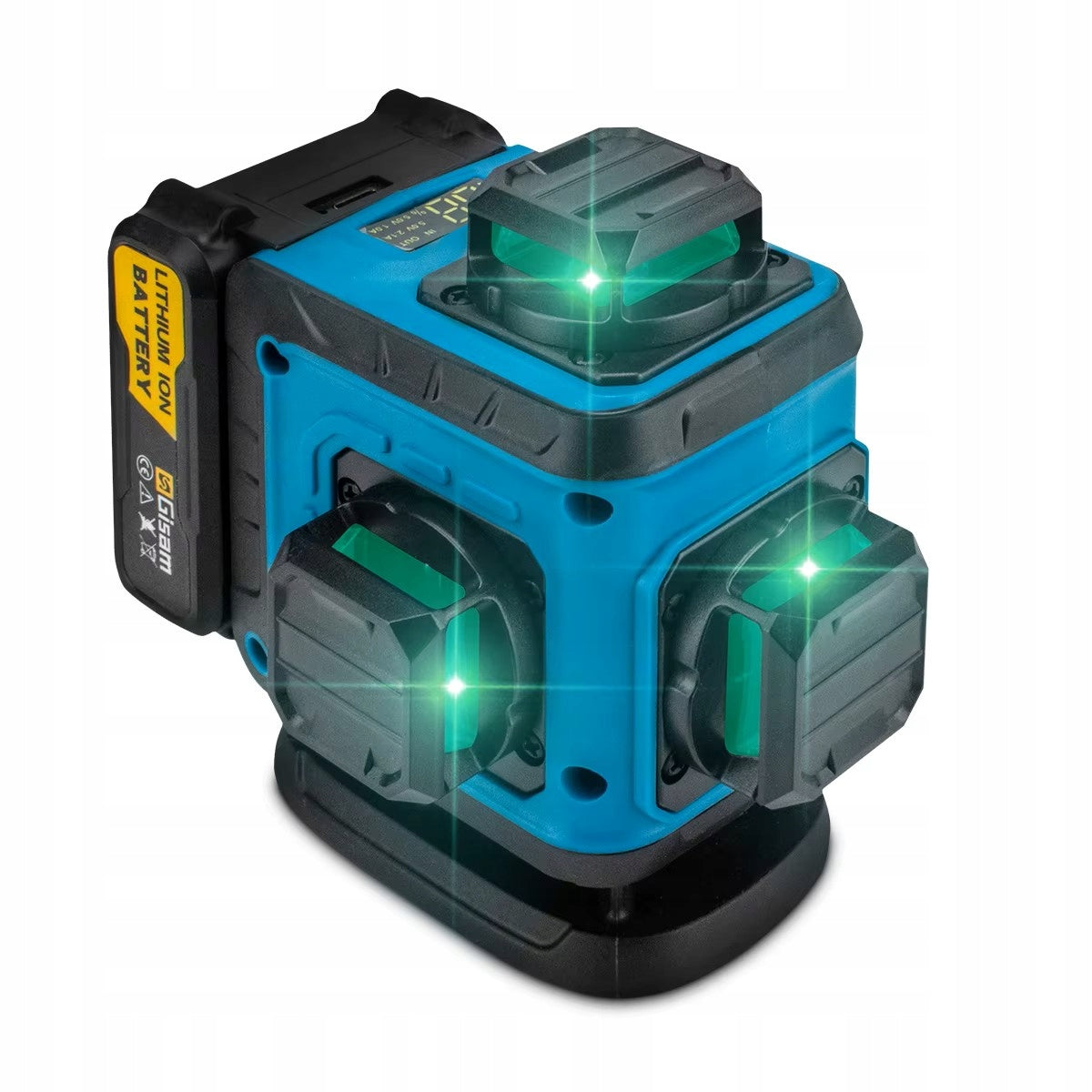 Laser krzyżowy Gisam Walizka Statyw