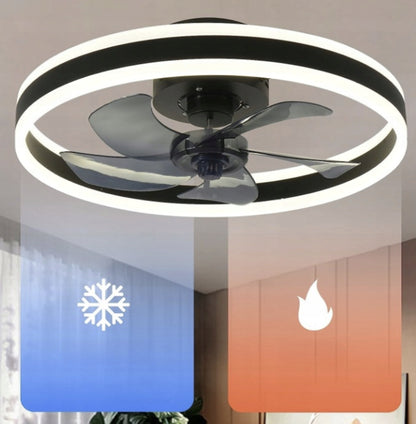 WENTYLATOR SUFITOWY LED 60W 50CM 4800lm z pilotem i aplikacją.