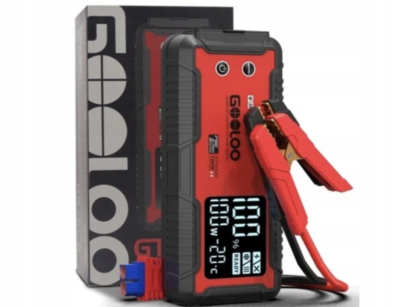 GOOLOO GT4000 JUMP STARTER POWERBANK URZADZENIE ROZRUCHOWE 4000A