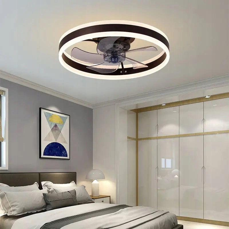 WENTYLATOR SUFITOWY LED 60W 50CM 4800lm z pilotem i aplikacją.