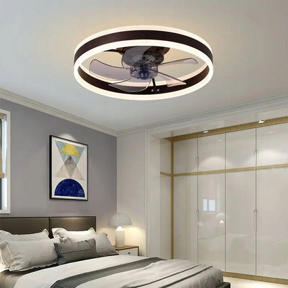 WENTYLATOR SUFITOWY LED 60W 50CM 4800lm z pilotem i aplikacją.